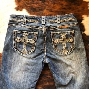Cowgirl Tuff Cross Pocket Jeans